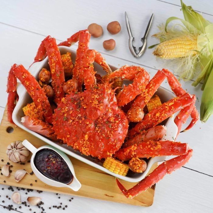 Cua hoàng đế Alaska – King Crab có thể chế biến thành rất nhiều món ăn ngon