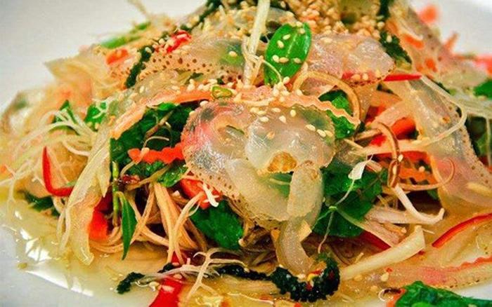 Sứa khô 17 Nộm sứa khô