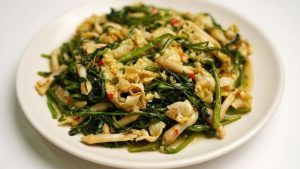 Oc Mong Tay Xao Rau Muong 4