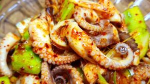 bạch tuộc sốt thái