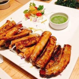 ca mut da nuong muoi ot