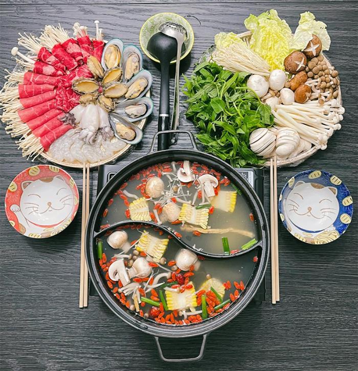 Các kiểu nấu lẩu bào ngư phổ biến