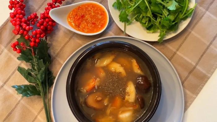 Nguyên liệu cần chuẩn bị cho món súp bào ngư hải sản