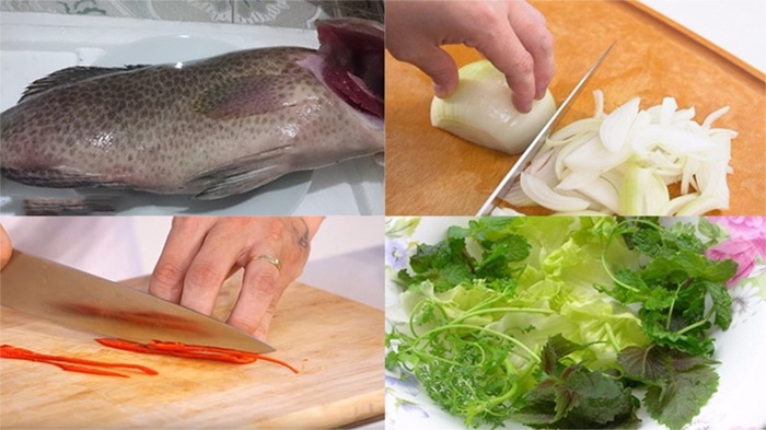 Cá mú hấp xì dầu