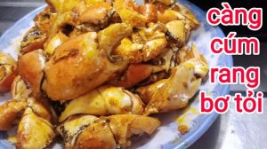 càng cúm sốt bơ tỏi
