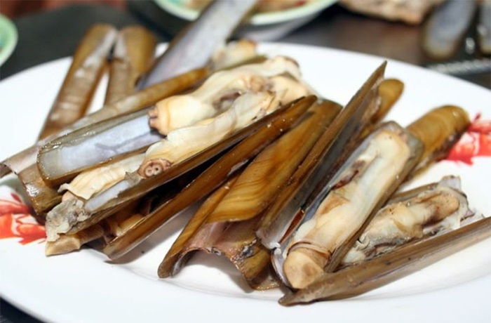 sơ chế ốc móng tay