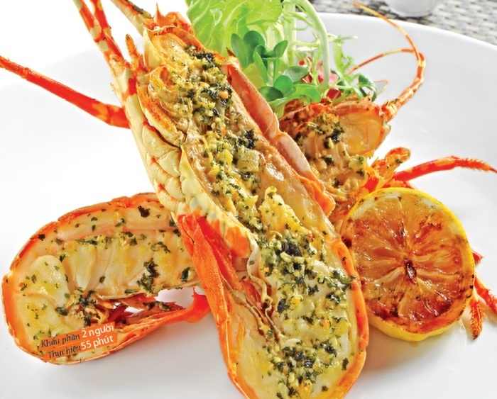 Làm tôm hùm sốt bơ tỏi ngon như nhà hàng 5 sao 1 tôm hùm sốt bơ tỏi